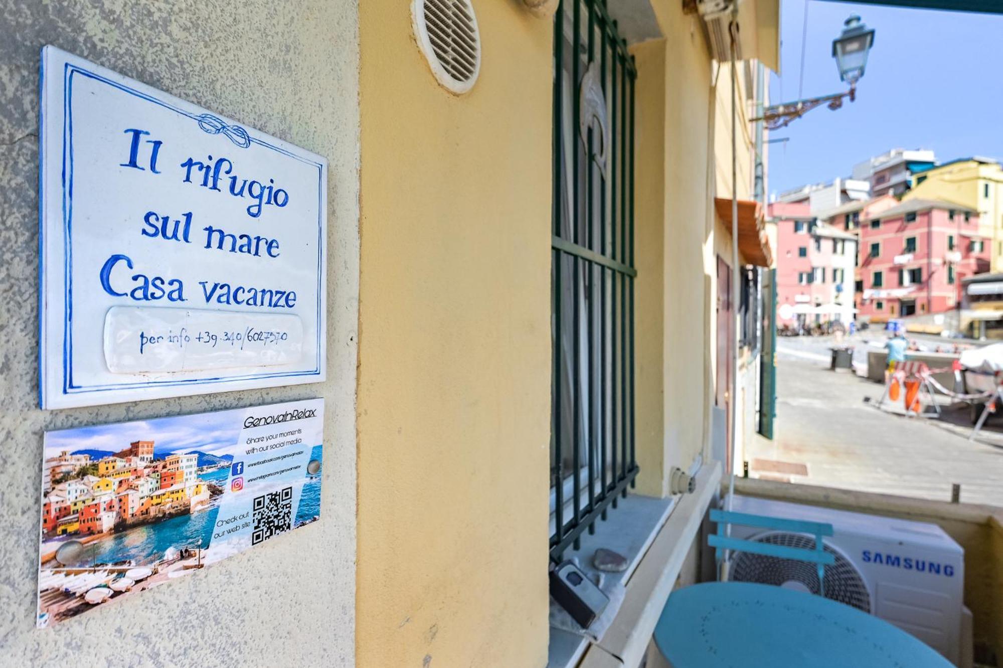 Il Rifugio Sul Mare - Genovainrelax Apartment Bagian luar foto
